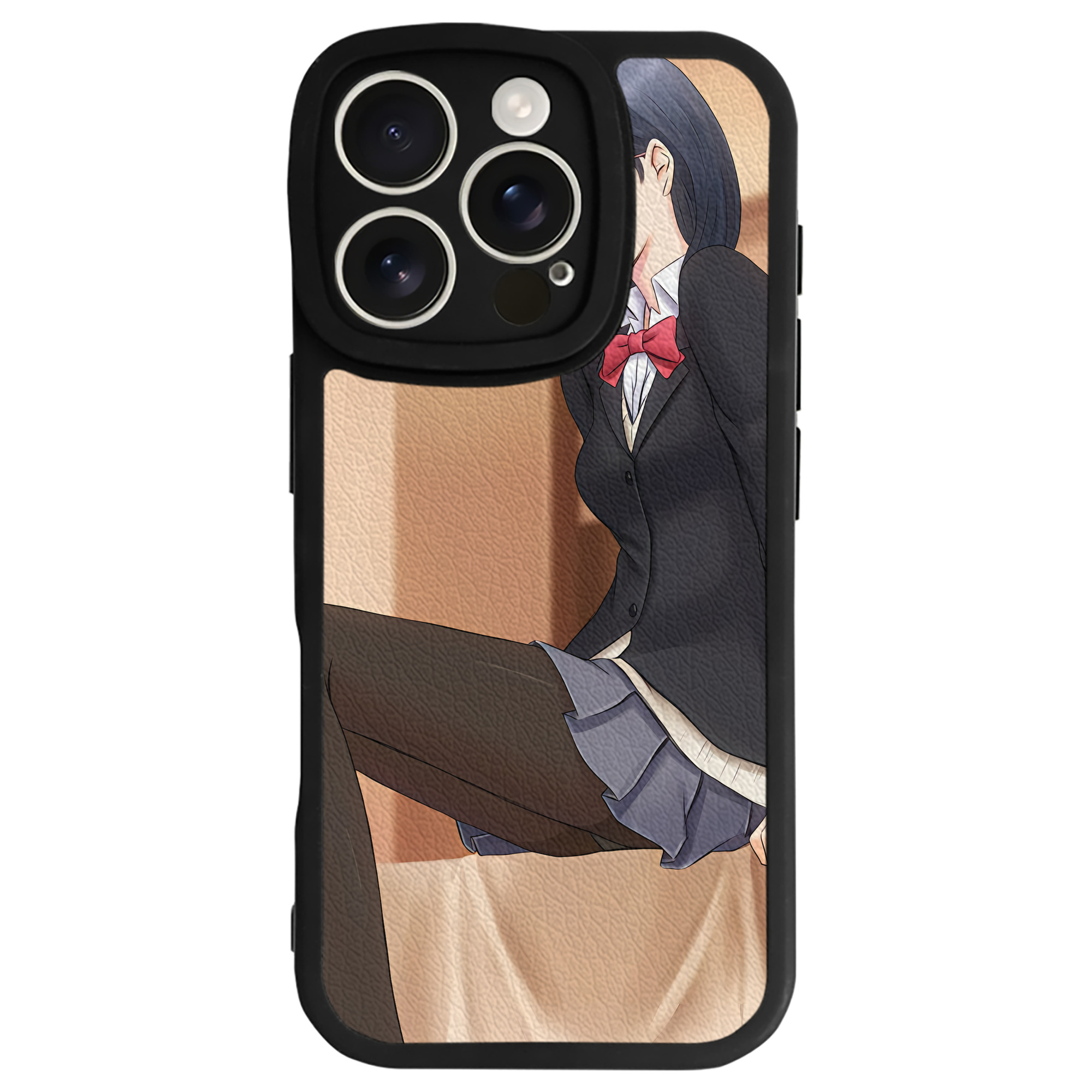 （画像用） ハイキュー!! Haikyu!! 【iPhone 16シリーズ対応】シリコンスマホケース（レザー調） 材質：シリコン